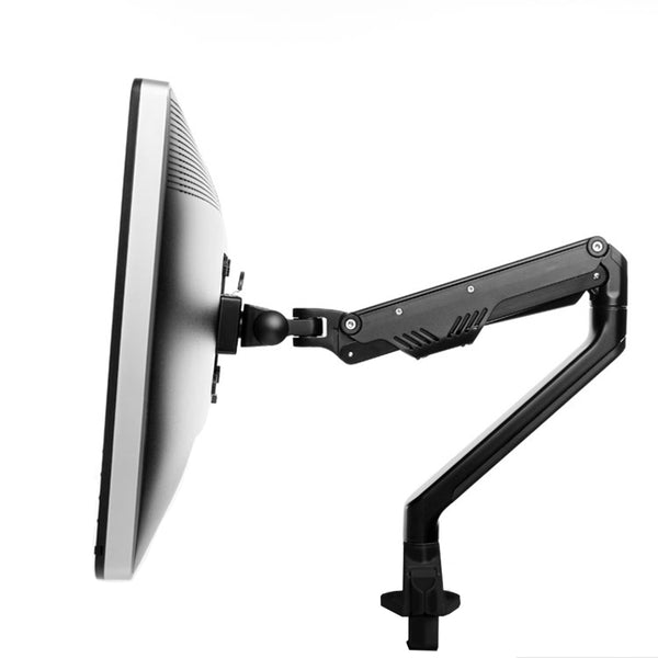 ThingyClub Slim Profile Gas Spring Single LCD Arm Desk Monitor Mounts Fits 10"-30" Monitor