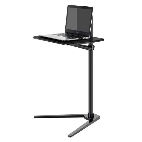 Thingy Club Overbed Table Stand, Height Adjustable Tray Side Table for Bed or Sofa Laptop Desk