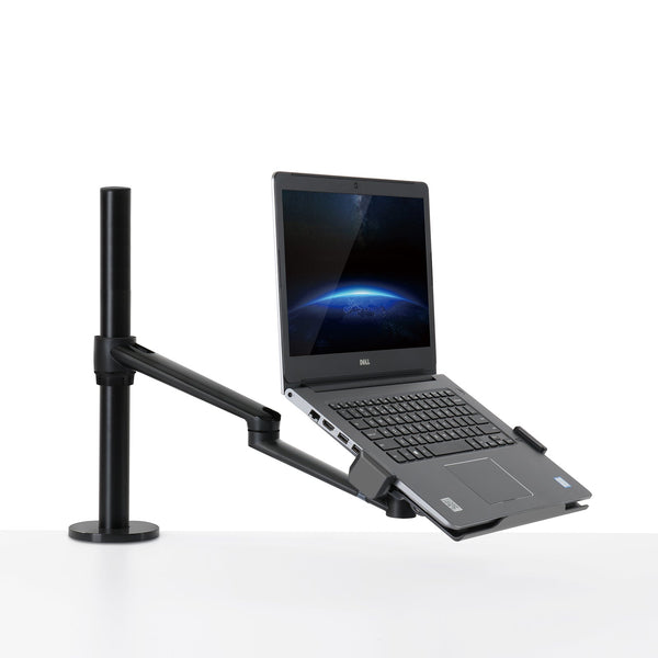 Thingy Club Single Arm Laptop Mount, Desk Mount Stand for 12-17 inch Laptop (REFURBISHED)