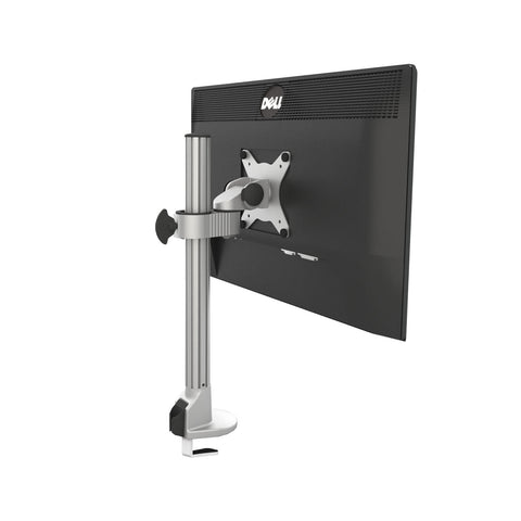 ThingyClub Monitor Desk Mount Bracket stand Arm for 10"-30" LCD LED Screens, Max VESA 100x100mm up to 8kg(17.6lbs) Weight Capacity (Single-No Arm)