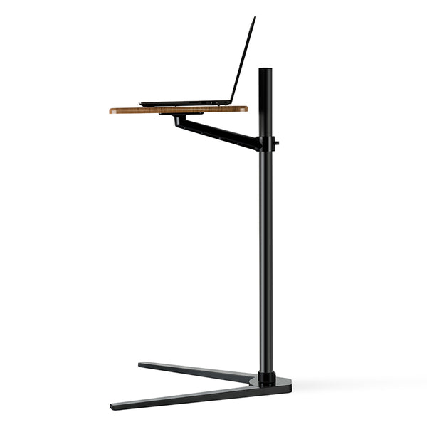 Thingy Club Overbed Table Stand, Height Adjustable Tray Side Table for Bed or Sofa Laptop Desk