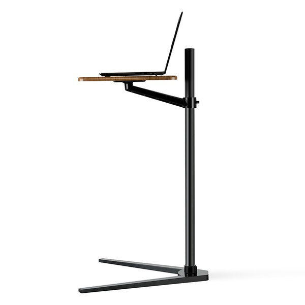 Thingy Club Overbed Table Stand, Height Adjustable Tray Side Table for Bed or Sofa Laptop Desk (REFURBISHED)