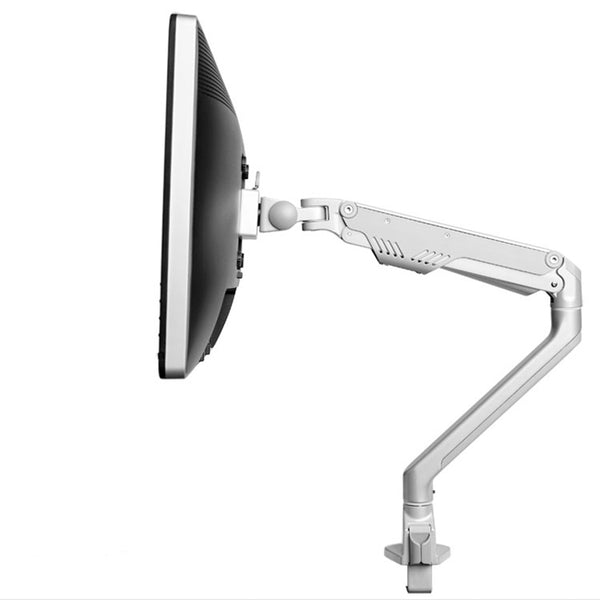 ThingyClub Slim Profile Gas Spring Single LCD Arm Desk Monitor Mounts Fits 10"-30" Monitor