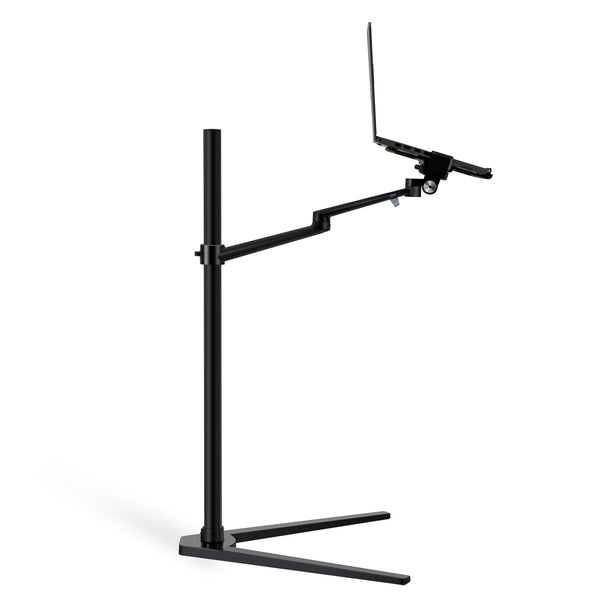 Thingy Club 3 in 1 360º Rotating Height Adjustable Laptop Stand/Ipad Pro 12.9"/iPAD Air/iPAD mini/other 4'-14' Tablet and Smartphone - Bed floor Stand for Laptop (REFURBISHED)