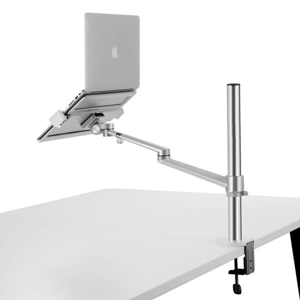 Thingy Club Single Arm Laptop Mount, Desk Mount Stand for 12-17 inch Laptop (REFURBISHED)