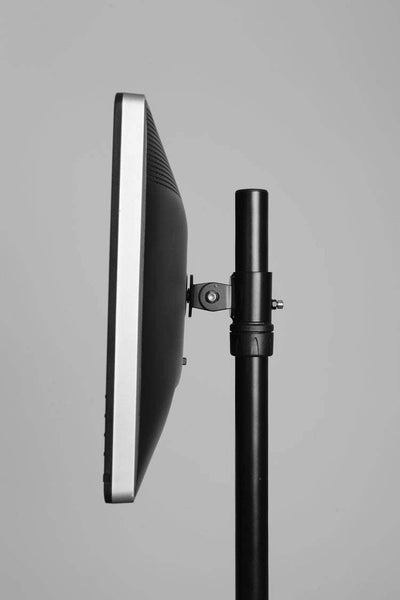 ThingyClub Tall Single LCD Computer Monitor Free-Standing Adjustable Desk Stand for One Screen 17" to 32"