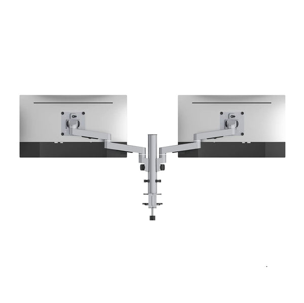 Thingy Club Monitor Desk Mount Bracket stand Arm for 10"-30" LCD LED Screens, Max VESA 100x100mm up to 8kg(17.6lbs) Weight Capacity (Dual Long Arm-New)
