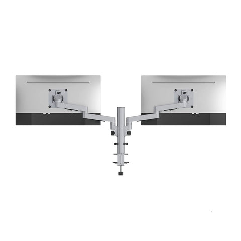 Thingy Club Monitor Desk Mount Bracket stand Arm for 10"-30" LCD LED Screens, Max VESA 100x100mm up to 8kg(17.6lbs) Weight Capacity (Dual Long Arm-New)