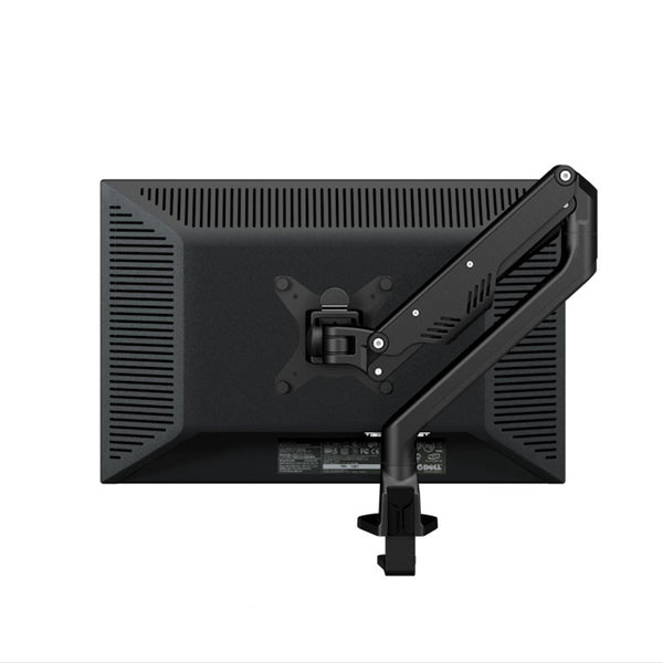 ThingyClub Slim Profile Gas Spring Single LCD Arm Desk Monitor Mounts Fits 10"-30" Monitor
