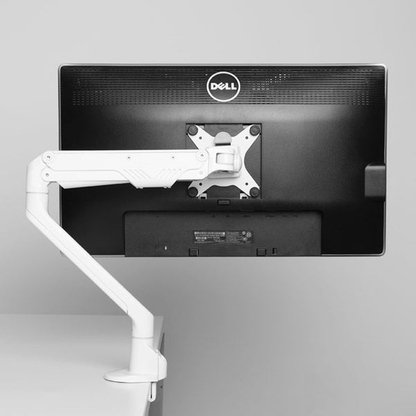 ThingyClub Slim Profile Gas Spring Single LCD Arm Desk Monitor Mounts Fits 10"-30" Monitor