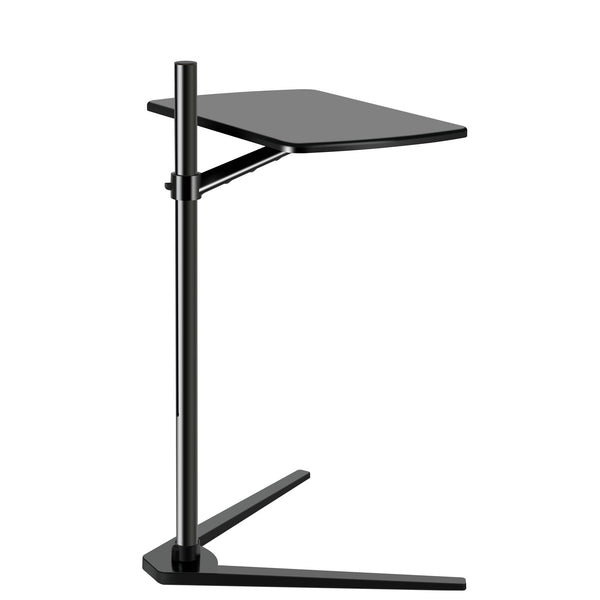 Thingy Club Overbed Table Stand, Height Adjustable Tray Side Table for Bed or Sofa Laptop Desk