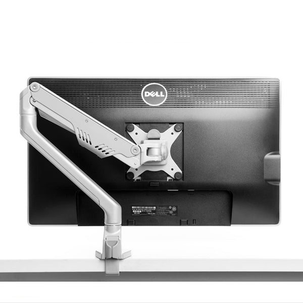 ThingyClub Slim Profile Gas Spring Single LCD Arm Desk Monitor Mounts Fits 10"-30" Monitor
