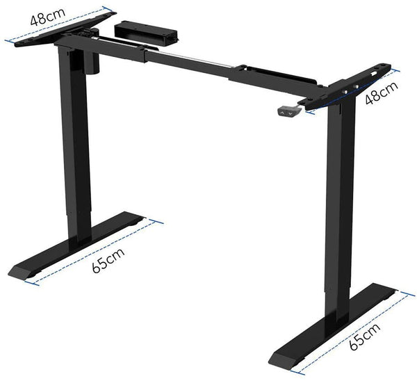 Thingy Club Electric Height Adjustable Home Office Sit Stand Up Base Home Office Stand up Desk Frame