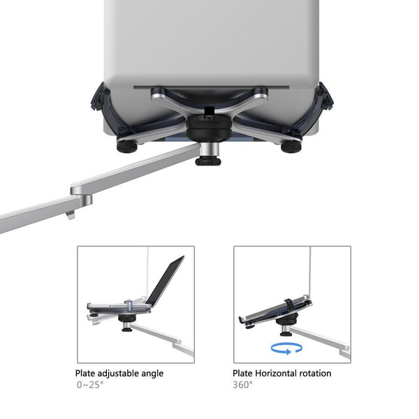 Adjustable Laptop/Tablet Desk Mount Bracket