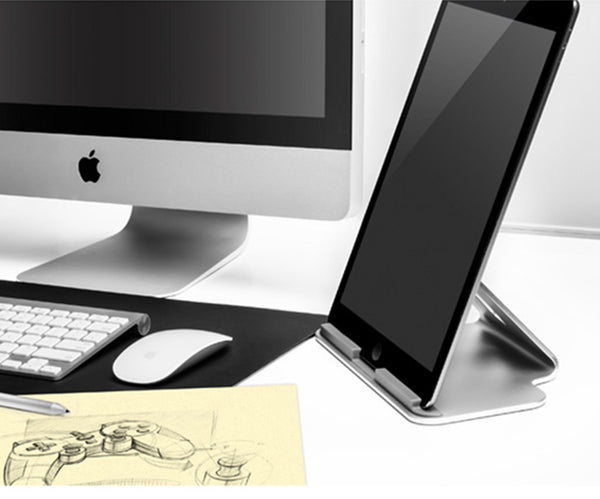 Ultimate Aluminum Desktop Stand for Apple iPad Pro, Surface Pro and other 7''-13'' Tablets