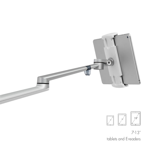 Thingy Club 3 in 1 360º Rotating Height Adjustable Laptop Stand/Ipad Pro 12.9"/iPAD Air/iPAD mini/other 4'-14' Tablet and Smartphone - Bed floor Stand for Laptop (REFURBISHED)