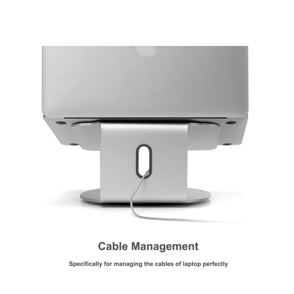 ThingyClub Rotation Laptop Stand with Heat-Vent to Elevate Laptops/Notebooks