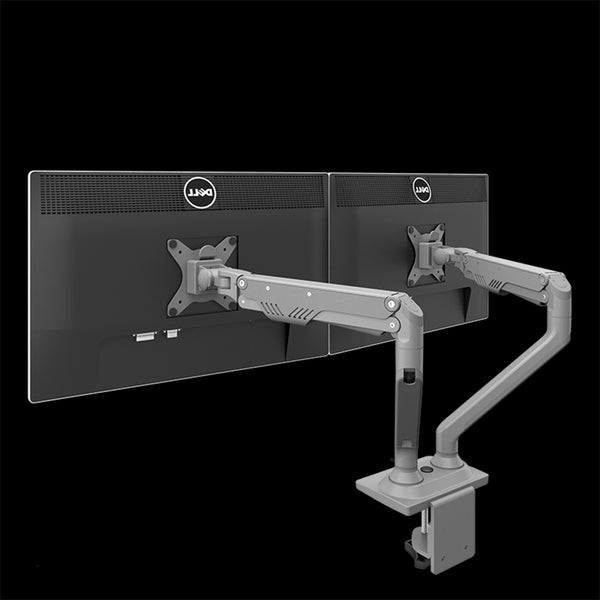 ThingyClub D820 Dual Gas Spring Desk Mount LCD Monitor Arm Stand VESA bracket & monitor arm for 10"-30" Screens