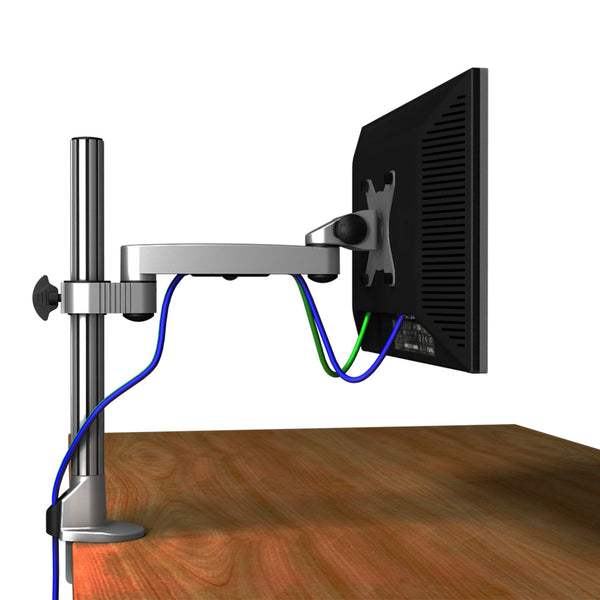 ThingyClub Monitor Desk Mount Bracket stand Arm for 10"-30" LCD LED Screens, Max VESA 100x100mm up to 8kg(17.6lbs) Weight Capacity