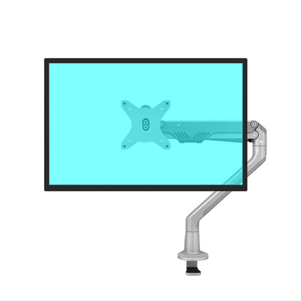 ThingyClub Slim Profile Gas Spring Single LCD Arm Desk Monitor Mounts Fits 10"-30" Monitor