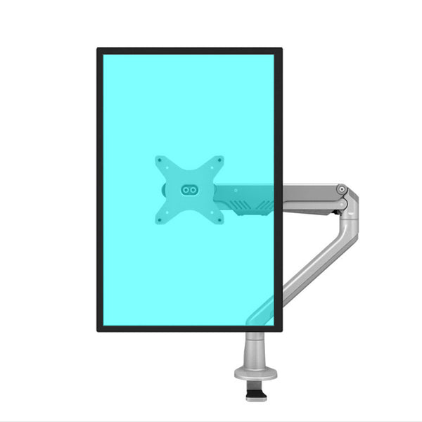 ThingyClub Slim Profile Gas Spring Single LCD Arm Desk Monitor Mounts Fits 10"-30" Monitor