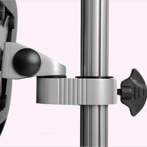 ThingyClub Monitor Desk Mount Bracket stand Arm for 10"-30" LCD LED Screens, Max VESA 100x100mm up to 8kg(17.6lbs) Weight Capacity (Single-No Arm)