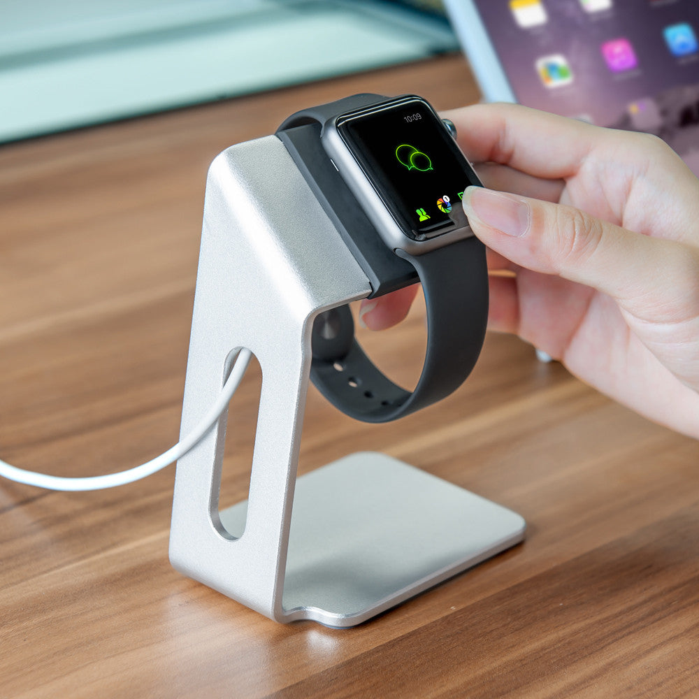 Aluminium Apple Watch Charging Dock Charging Holder Solid Aluminium Stand For Apple Watch
