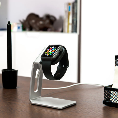 Aluminium Apple Watch Charging Dock Charging Holder Solid Aluminium Stand For Apple Watch