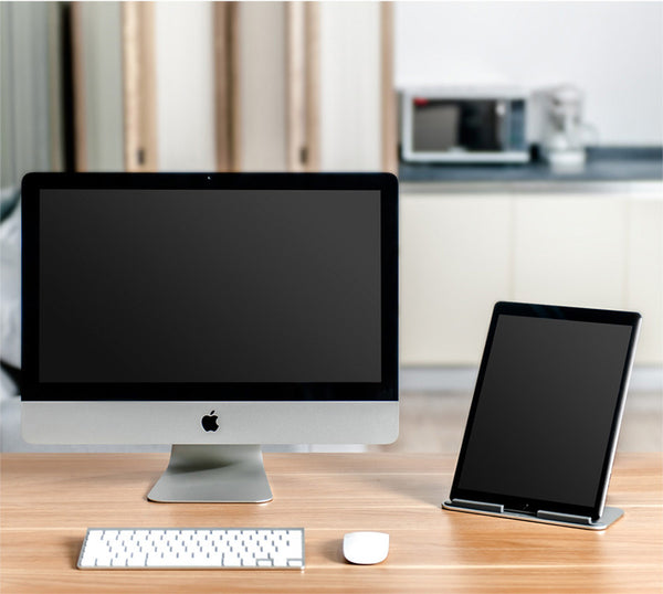 Ultimate Aluminum Desktop Stand for Apple iPad Pro, Surface Pro and other 7''-13'' Tablets