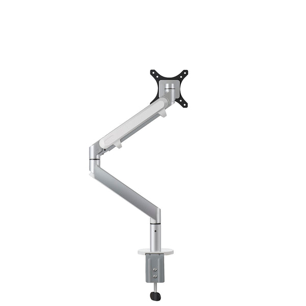 ThingyClub Single Gas Spring LCD Arm Desk VESA Bracket & Monitor Arm Stand for 10"-27" Screens: Tilt up 90°/down 85°, Swivel left/right 180°, 360° Rotation