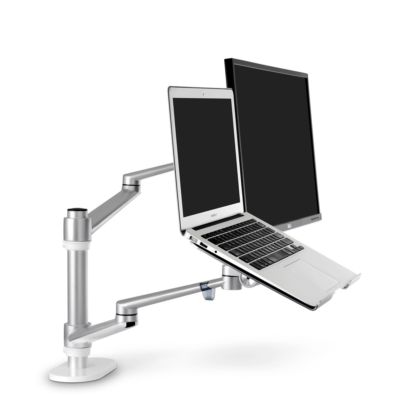 ThingyClub® Adjustable Aluminium Universal Laptop & Monitor Desk