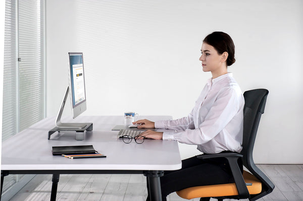 Thingy Club ThingyClub Large Monitor Screen Riser Stand for Computers, Laptops & TVs