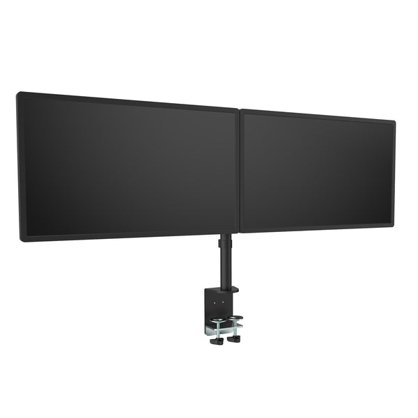 ThingyClub Full Motion Computer Monitor Arm Desktop Mount Stand Workstation Support Bracket Holder (Dual Monitor)