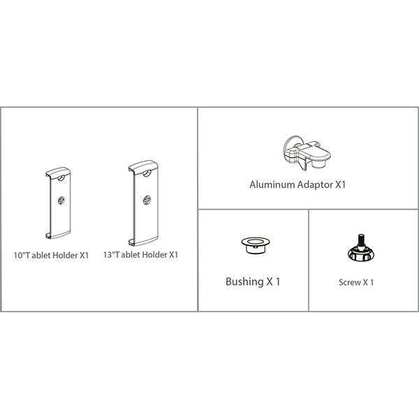 UP8 Accessory - Adjustable Mount Support